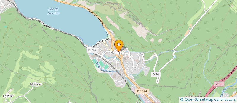 localisation de l'entreprise MADAME ISABEL BISQUERRA à NANTUA