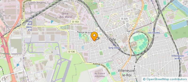 localisation de l'entreprise MADAME ISABEL CALEJO BARATA  ORLY