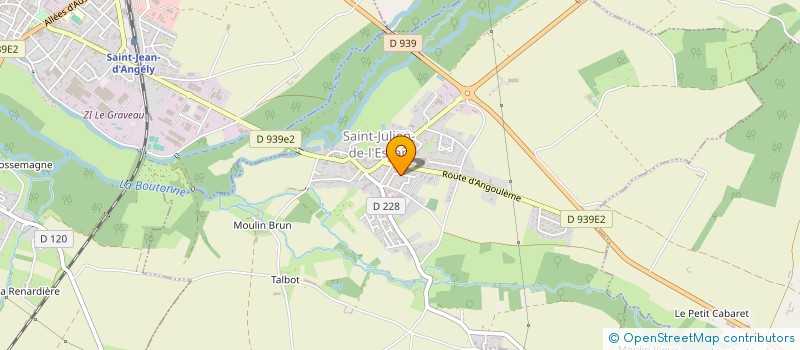 localisation de l'entreprise MADAME ISABEL DA CRUZ  FONTENET