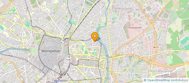 localisation de l'entreprise MADAME ISABEL DE ANTONIO RUBIO à MONTPELLIER