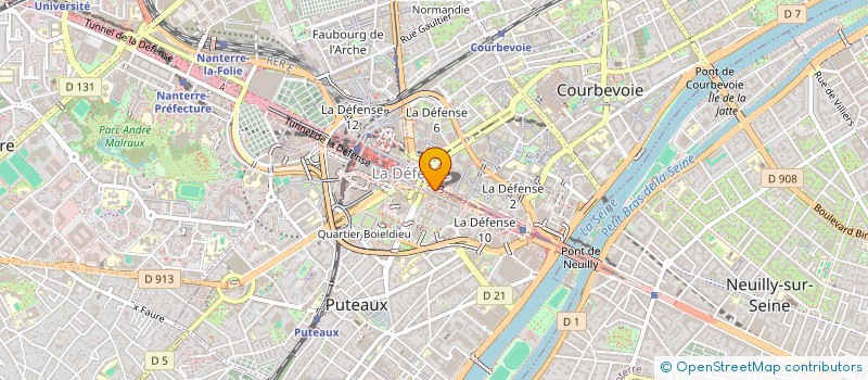localisation de l'entreprise MADAME ISABEL DE MATOS à PUTEAUX