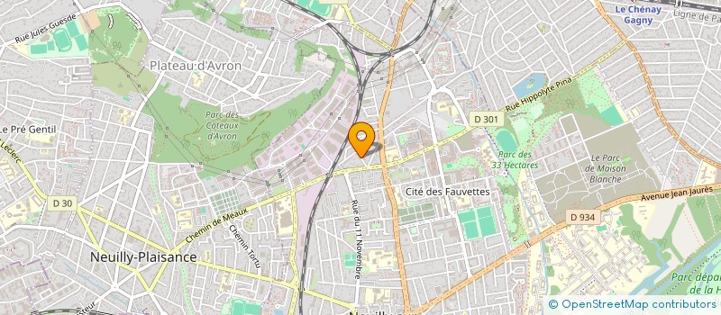 localisation de l'entreprise MADAME ISABEL DE OLIVEIRA à NEUILLY-SUR-MARNE