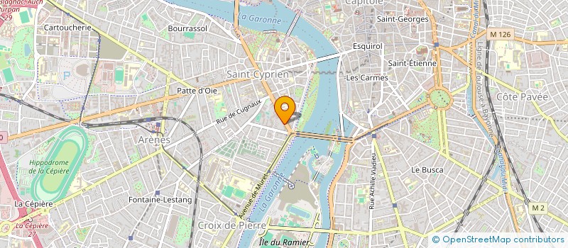 localisation de l'entreprise MADAME ISABEL DEBOUTTE à TOULOUSE