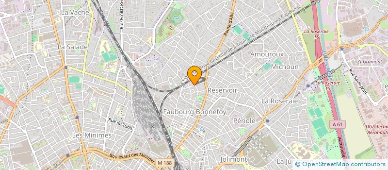 localisation de l'entreprise MADAME ISABEL DOUSSET à TOULOUSE