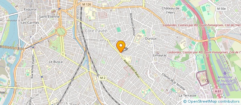 localisation de l'entreprise MADAME ISABEL DUARTE DOS REIS à TOULOUSE