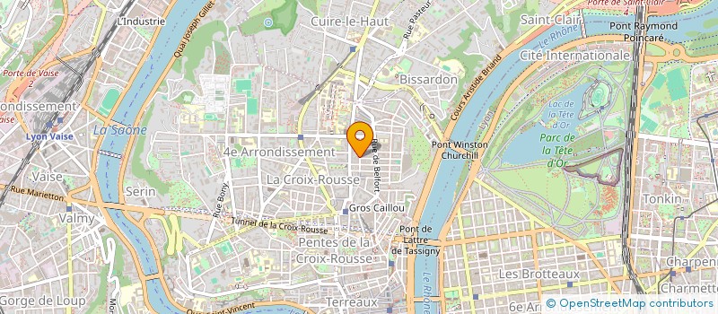 localisation de l'entreprise MADAME ISABEL GALVEZ AGUSTIN  LYON