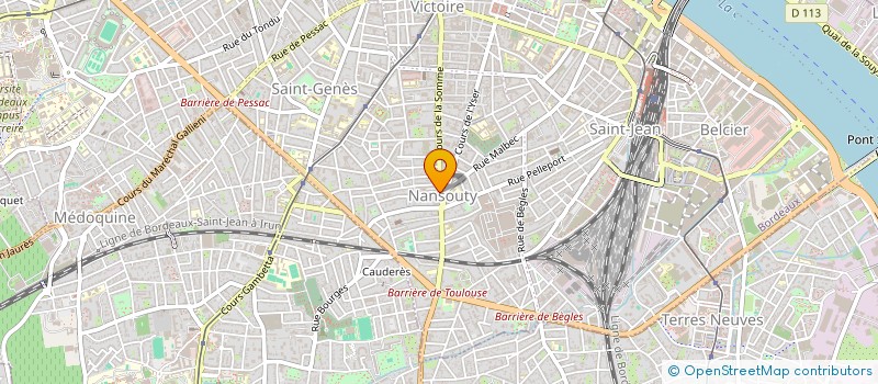 localisation de l'entreprise MADAME ISABEL GARCIA à BORDEAUX