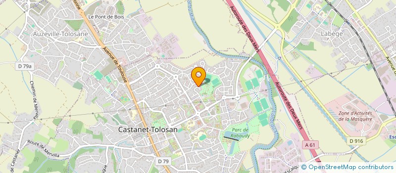 localisation de l'entreprise MADAME ISABEL HERNANDEZ CASTANO à CASTANET-TOLOSAN