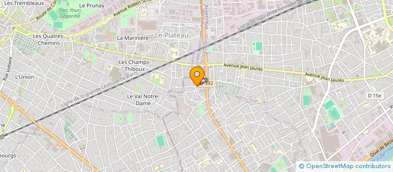 localisation de l'entreprise MADAME ISABEL INACIO  BEZONS