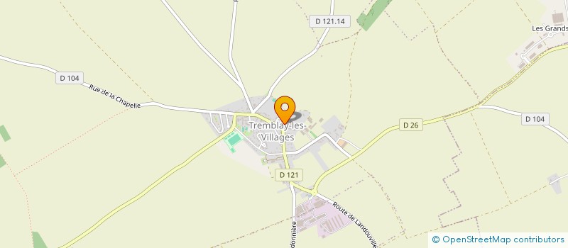 localisation de l'entreprise MADAME ISABEL LOPES à TREMBLAY-LES-VILLAGES