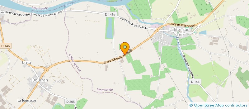 localisation de l'entreprise MADAME ISABEL LOPES BARROSO  LAFITTE-SUR-LOT