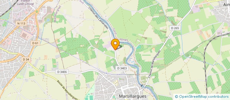 localisation de l'entreprise MADAME ISABEL MARCHAND à MARSILLARGUES