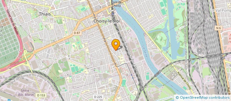 localisation de l'entreprise MADAME ISABEL MARIA BAPTISTA GARRIDO à CHOISY-LE-ROI