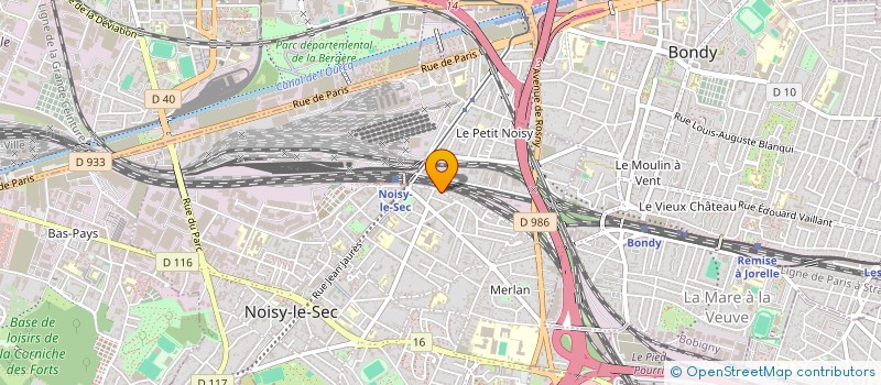 localisation de l'entreprise MADAME ISABEL MARQUES SAMPAIO à NOISY-LE-SEC