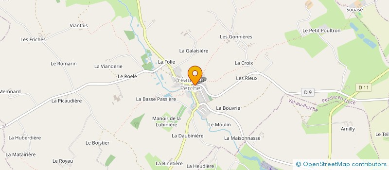 localisation de l'entreprise MADAME ISABEL MAVIT à PERCHE-EN-NOCE