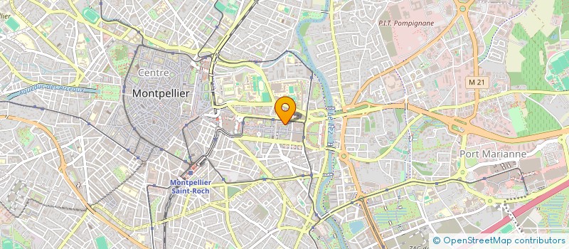 localisation de l'entreprise MADAME ISABEL MOLINA à MONTPELLIER