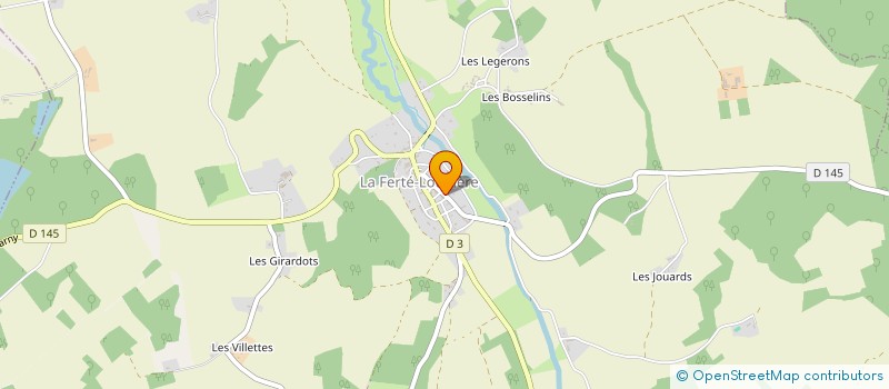 localisation de l'entreprise MADAME ISABEL PATRICIA FERRAZ DE BARROS à LA FERTE-LOUPIERE