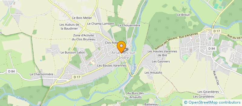localisation de l'entreprise MADAME ISABEL RODRIGUES à VILLEPERDUE