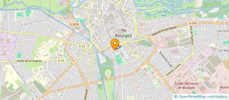 localisation de l'entreprise MADAME ISABEL TUNGO RODRIGUES à BOURGES
