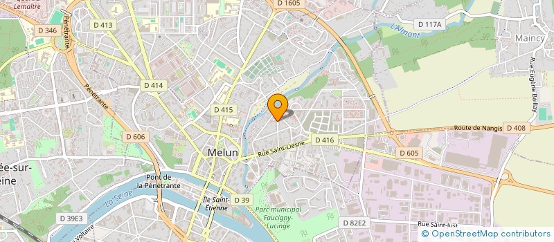 localisation de l'entreprise MADAME ISABEL URIARTE à MELUN
