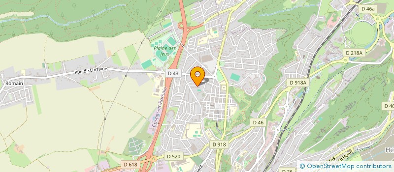 localisation de l'entreprise MADAME ISABEL VICENCIO à LONGWY