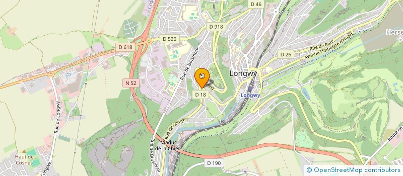 localisation de l'entreprise MADAME ISABEL VICTOR à LONGWY