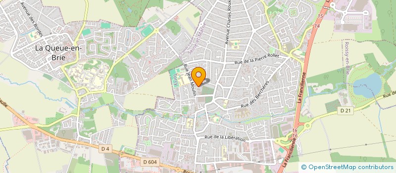 localisation de l'entreprise MADAME ISABEL VIEIRA OLIVEIRA à PONTAULT-COMBAULT