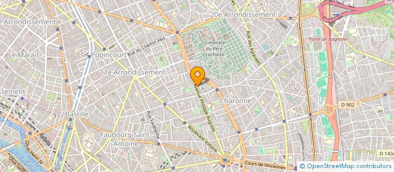 localisation de l'entreprise MADAME ISABELA MONTEIRO DE CASTRO ARAUJO  PARIS