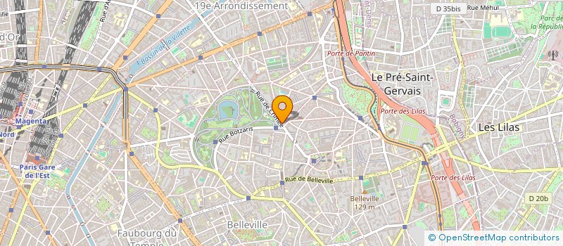 localisation de l'entreprise MADAME ISABELLA BERTIOLI  PARIS