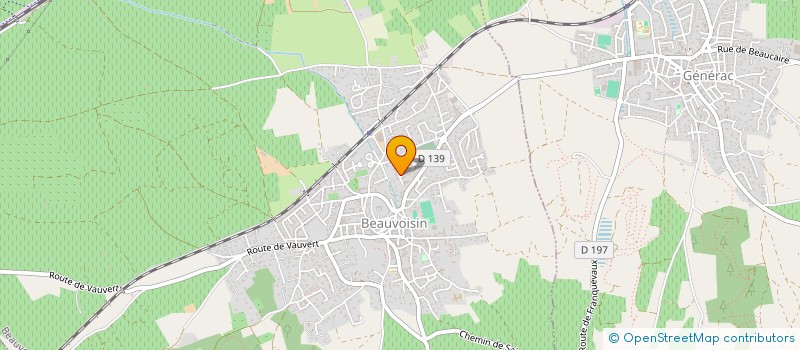 localisation de l'entreprise MADAME ISABELLA BIANCO  BEAUVOISIN