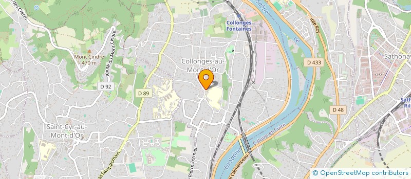 localisation de l'entreprise MADAME ISABELLA LATKA  COLLONGES-AU-MONT-D'OR