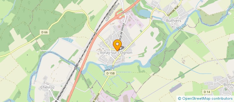 localisation de l'entreprise MADAME ISABELLA LAURIOLA  VORAY-SUR-L'OGNON