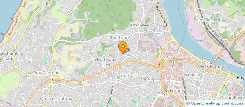 localisation de l'entreprise MADAME ISABELLA LOCONTE à ANGLET