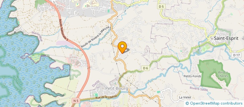 localisation de l'entreprise MADAME ISABELLA MOUTAMALLE  DUCOS