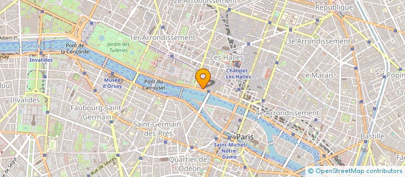 localisation de l'entreprise MADAME ISABELLA SARGACO CARRAZZA  PARIS