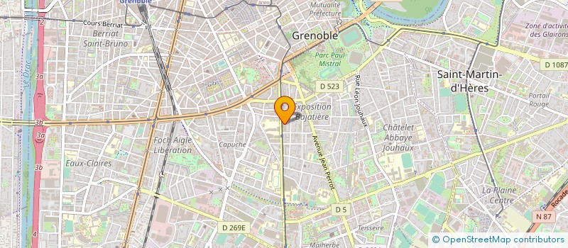 localisation de l'entreprise MADAME ISABELLA SOMMA  GRENOBLE