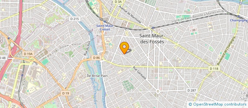 localisation de l'entreprise MADAME ISABELLA ZAJAC à SAINT-MAUR-DES-FOSSES