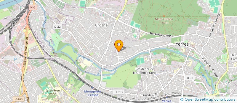 localisation de l'entreprise MADAME ISABELLE ABRAHAM DESANGE  YERRES