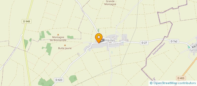 localisation de l'entreprise MADAME ISABELLE ABRY  ECHILLEUSES