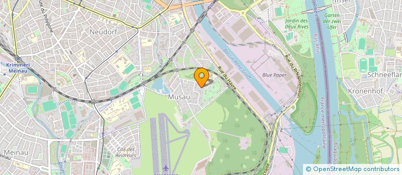 localisation de l'entreprise MADAME ISABELLE ACEZAT à STRASBOURG
