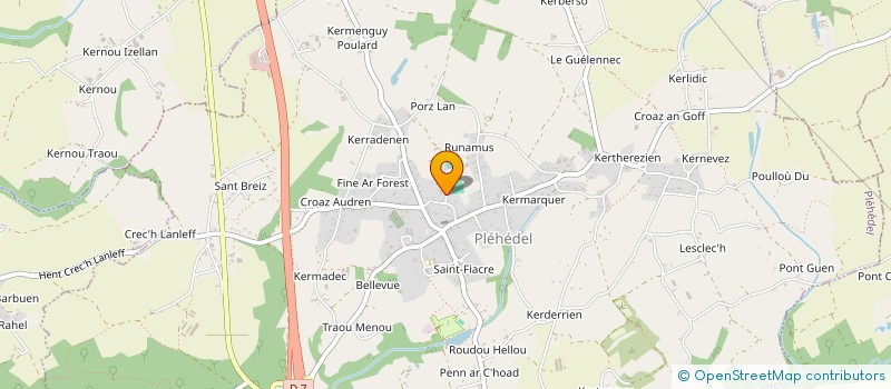 localisation de l'entreprise MADAME ISABELLE ADAMIK à PLEHEDEL
