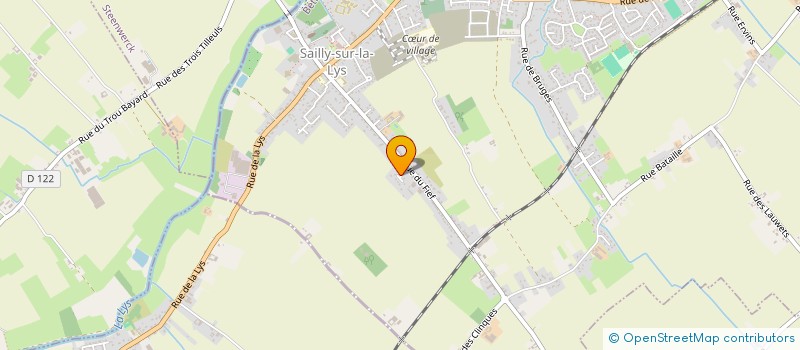 localisation de l'entreprise MADAME ISABELLE AENDENBOOM  SAILLY-SUR-LA-LYS