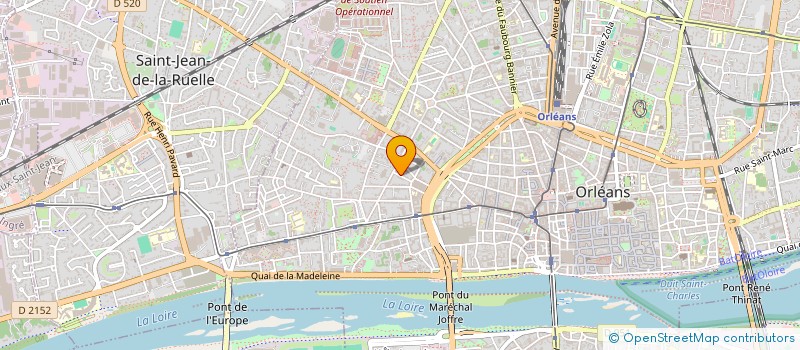 localisation de l'entreprise MADAME ISABELLE AHLFORS à ORLEANS