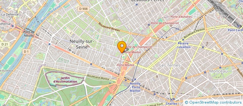 localisation de l'entreprise MADAME ISABELLE AILLERES à NEUILLY-SUR-SEINE
