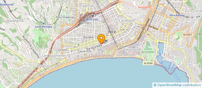 localisation de l'entreprise MADAME ISABELLE AIS  NICE