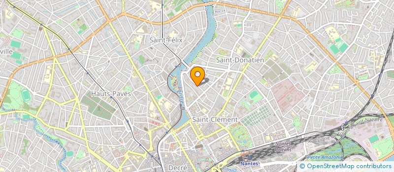 localisation de l'entreprise MADAME ISABELLE ALARDO à NANTES