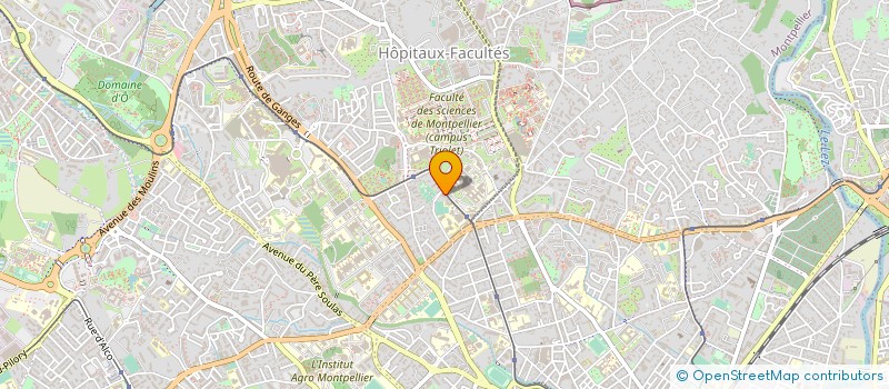 localisation de l'entreprise MADAME ISABELLE ALBARIC à MONTPELLIER