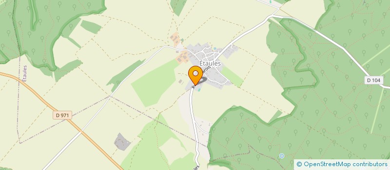 localisation de l'entreprise MADAME ISABELLE ALEXANDRE  ETAULES