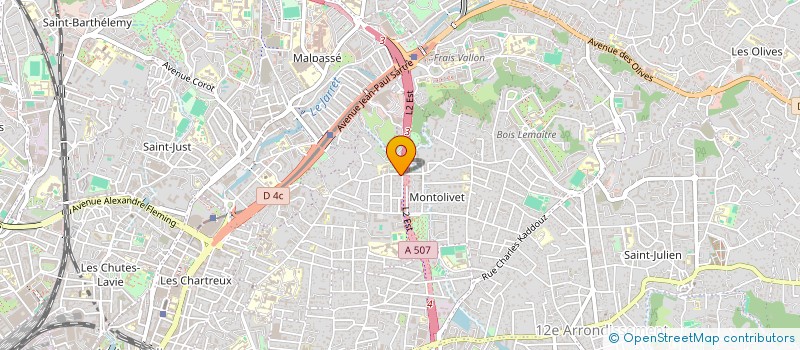 localisation de l'entreprise MADAME ISABELLE AMABILE à MARSEILLE