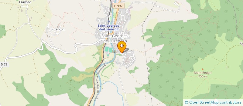 localisation de l'entreprise MADAME ISABELLE AMBROSIO  SAINT-GEORGES-DE-LUZENCON